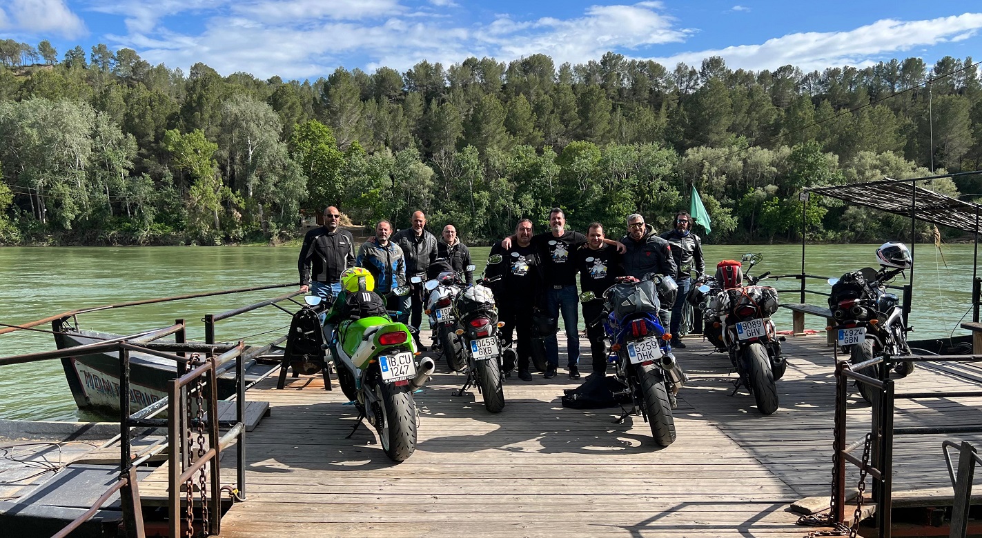 paso de barca en Miravet